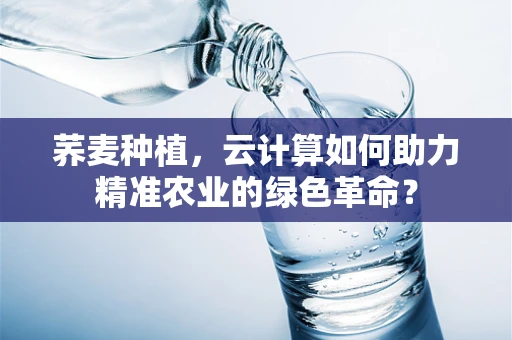 荞麦种植，云计算如何助力精准农业的绿色革命？