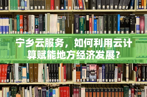 宁乡云服务，如何利用云计算赋能地方经济发展？