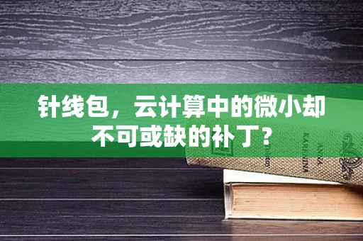 针线包，云计算中的微小却不可或缺的补丁？