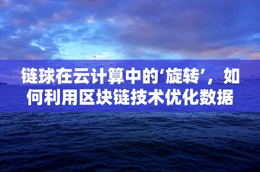 链球在云计算中的‘旋转’，如何利用区块链技术优化数据传输与存储？