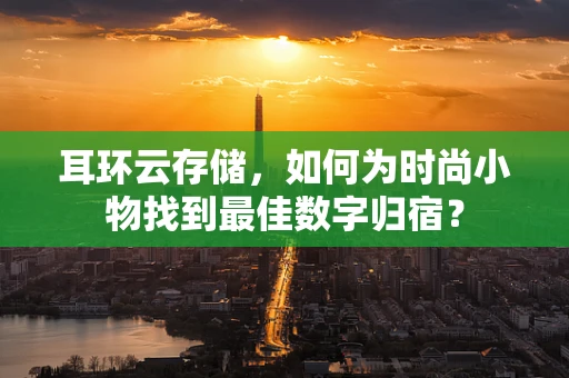 耳环云存储，如何为时尚小物找到最佳数字归宿？