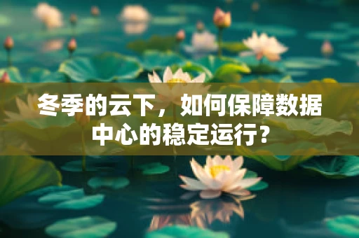 冬季的云下，如何保障数据中心的稳定运行？