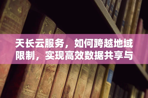 天长云服务，如何跨越地域限制，实现高效数据共享与协同？