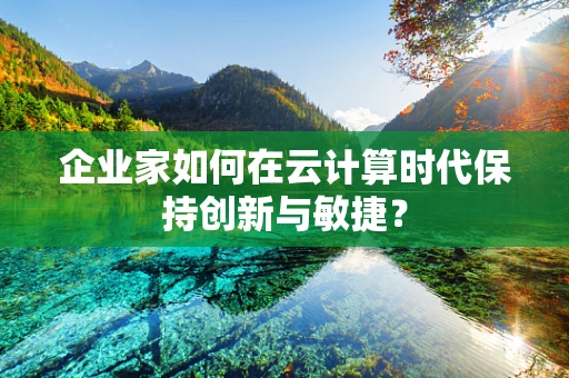 企业家如何在云计算时代保持创新与敏捷？