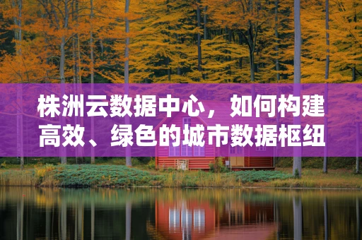 株洲云数据中心，如何构建高效、绿色的城市数据枢纽？