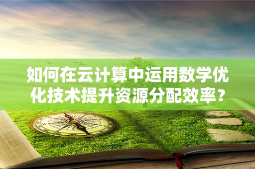 如何在云计算中运用数学优化技术提升资源分配效率？