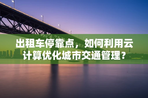 出租车停靠点，如何利用云计算优化城市交通管理？