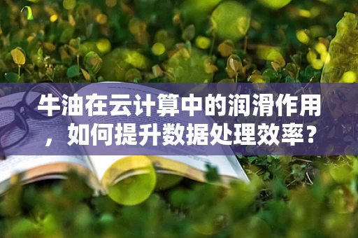 牛油在云计算中的润滑作用，如何提升数据处理效率？