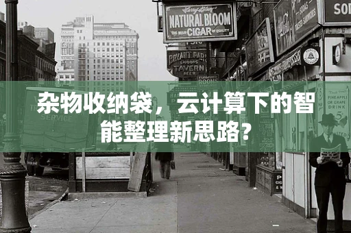 杂物收纳袋，云计算下的智能整理新思路？