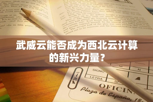 武威云能否成为西北云计算的新兴力量？