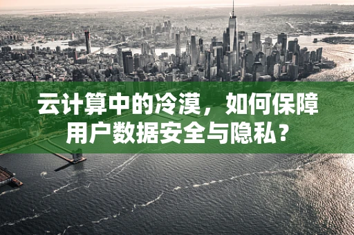 云计算中的冷漠，如何保障用户数据安全与隐私？