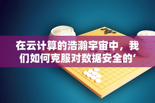 在云计算的浩瀚宇宙中，我们如何克服对数据安全的‘厌恶’？